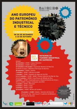 Roteiros do Turismo Industrial do Barreiro Visitas são gratuitas e sujeitas a marcação