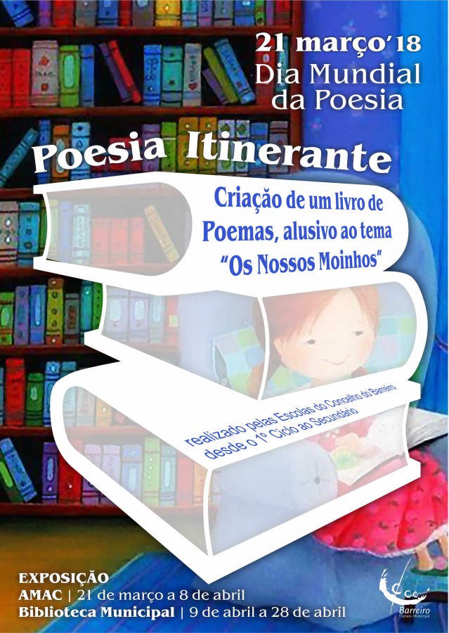 Barreiro - «Os nossos Moinhos» mote para livro de poesia de grandes dimensões Alunos vão construir um livro Itinerante