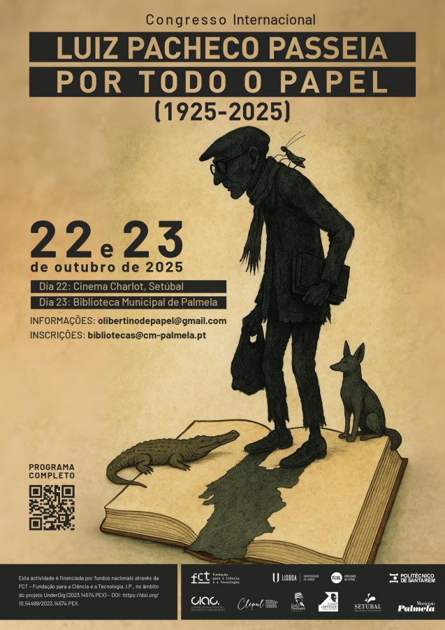 Palmela - Momento alto das Comemorações do Centenário Congresso Internacional «Luiz Pacheco Passeia por Todo o Papel (1925-2025)».