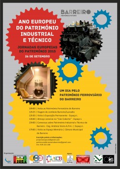 «Um Dia pelo Património Ferroviário do Barreiro» Integra comemorações do Ano Europeu do Património Industrial e Técnico