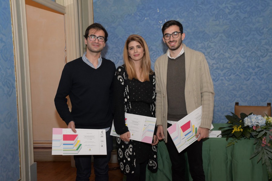 Vencedores receberam prémio de 1250 euros e edição das suas obras Montijo Jovem 2019 com três vencedores