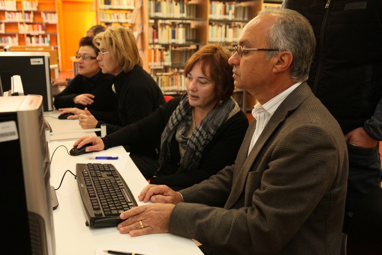 Moita - Internet sem Mistérios Quinta-feira, Bibliotecas Municipais de Alhos Vedros e do Vale da Amoreira