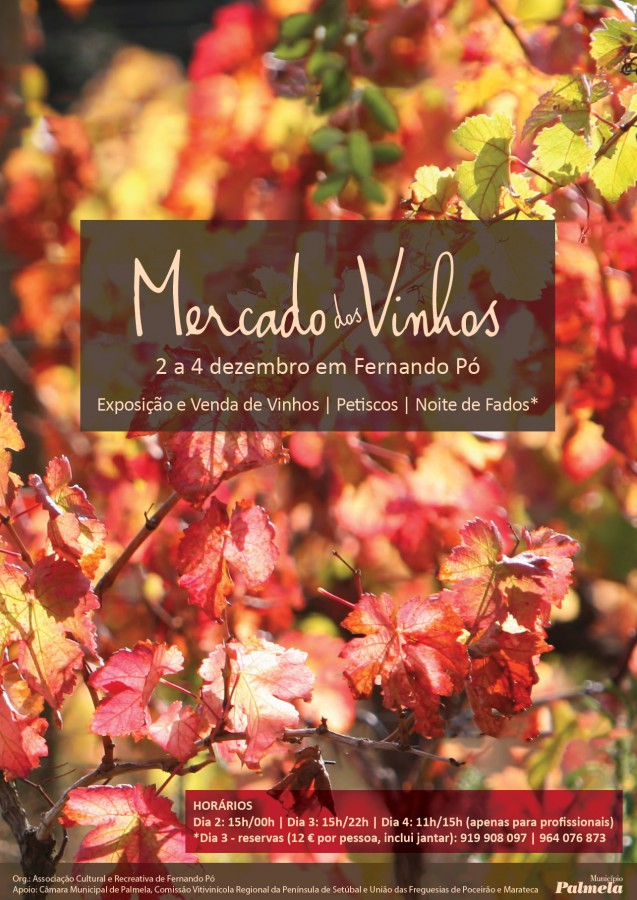 Palmela - "Mercado dos Vinhos" promove produção regional.