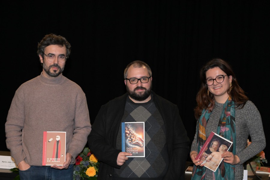 Concurso de Poesia e Ficção Narrativa Montijo Jovem Vencedores Carlos Silva, João Fernandes e Beatriz Mendes