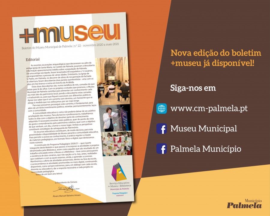 Em destaque no Boletim «+museu» Escavações arqueológias no Castelo de Palmela