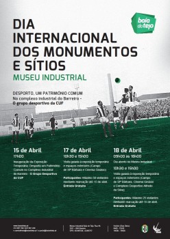 Desporto, Um Património Comum no Complexo Industrial do Barreiro Exposição temporária no Museu Industrial da Baía do Tejo