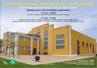 Concerto Combo Escola de Jazz do Barreiro no Dia Internacional dos Museus Visitas ao Museu Industrial e Casa Museu Alfredo da Silva