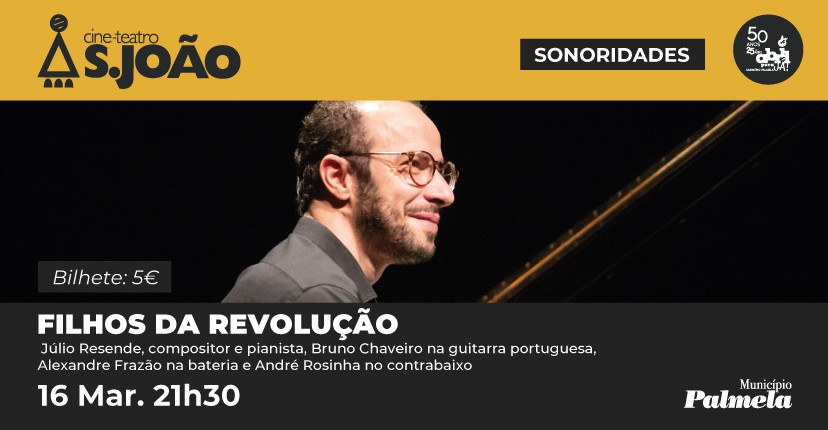 “Filhos da Revolução" - Júlio Resende apresenta novo trabalho em Palmela