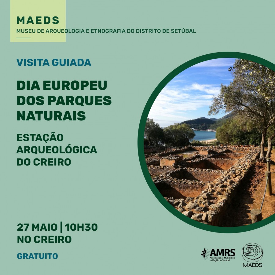 SETÚBAL - No Dia Europeu dos Parques Naturais Visita guiada à Estação Arqueológica do Creiro