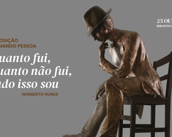 Na Biblioteca de Alcochete Exposição sobre Fernando Pessoa . Inauguração 25 outubro, 16h00