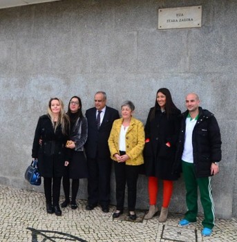 Stara Zagora cidade geminada com Barreiro Vice-Presidente da Câmara de Stara Zagora município búlgaro visita Barreiro