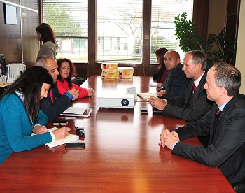 Reflexão sobre as matérias do interesse do Concelho do Barreiro Executivo municipal visitas à Sovena, Baía do Tejo e FISIPE