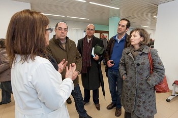 Visita ao Centro de Saúde da Moita confirma preocupações: São precisos mais meios ao serviço da população