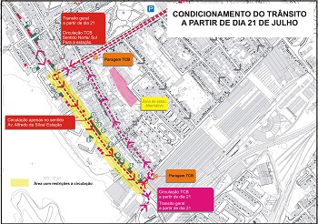 Programa Repara no Barreiro Reposta a circulação na Avenida Bento Gonçalves Segunda fase da obra avança na Rua Miguel Pais