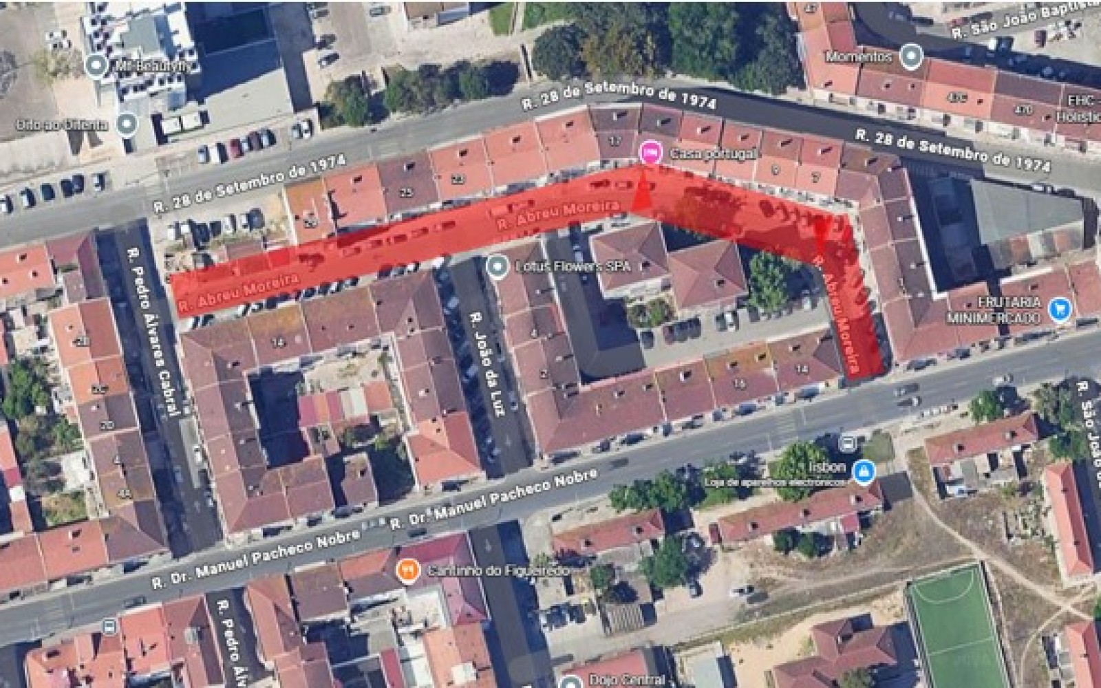 Barreiro - No Alto do Seixalinho Corte do trânsito na Rua Abreu Moreira . a partir de 18 de setembro
