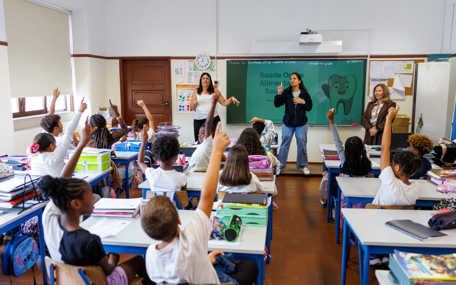 Serviço de Saúde Ocupacional do Município da Moita Sensibiliza sobre a importância da saúde oral e alimentação equilibrada