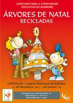 No Barreiro “Árvores de Natal recicladas” é tema de Concurso para a Comunidade Educativa do Barreiro
