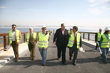 Câmara de Grândola Visita obras do Projecto de Tróia