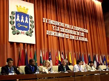 "XV Encontro pela Cooperação e a Solidariedade das Prefeituras para com Havana" Em marcha Protocolo Setúbal Plaza de La Revolución