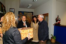 Barreiro Executivo Municipal distribui desejos de Boas Festas