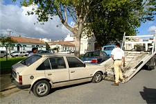 No Barreiro Aprovado Projecto de Regulamento Municipal . Recolha de veículos abandonados
