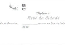No Hospital de Nossa Senhora do Rosário -Barreiro Carlos Humberto e Regina Janeiro saúdam “Bebés da Cidade”