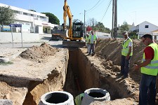 Sesimbra Saneamento em Alfarim: segunda fase já começou