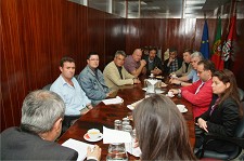 Visita ao Barreiro Sindicato da Grã-Bretanha de Ferroviários, Marítimos e Transportes