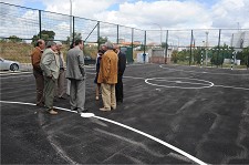 Quinta Marques da Costa - Barreiro Polidesportivo requalificado foi inaugurado dia 25 de Abril