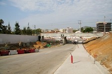 Trânsito em Setúbal Rua da Tebaida encerrada