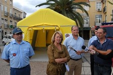 Protecção Civil - Setúbal Apresentação de equipamentos auxílio às populações em situações de emergência