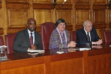 Presidente de Santa Catarina (Cabo Verde) visitou Montijo «Vamos caminhar no sentido de uma frutuosa cooperação»