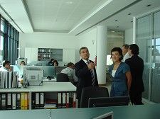 Inauguração oficial do novo edifício dos Serviços Municipalizados de Abrantes SMA têm cerca de 110 colaboradores, gerem um orçamento de 7 milhões de euros e têm uma frota de 30 veículos