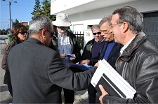Visita a Palhais - Barreiro Executivo Municipal analisa problemas da Freguesia