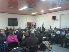 Assembleia Municipal do Barreiro Grandes Opções do Plano e Orçamento 2011 aprovado . CDU a favor . PS contra – PSD e BE - Abstenção