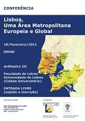 Área Metropolitana de Lisboa promove Conferência «LISBOA – Uma Área Metropolitana Europeia e Global»