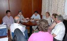 Executivo Municipal de Montijo Visita Canha