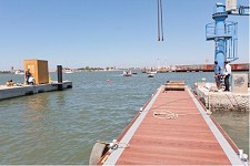 Visita ao primeiro equipamento da Estação Náutica Baía do Seixal