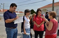 Executivo municipal do Montijo visitou Sarilhos Grandes Verificar os principais problemas e preocupações da população