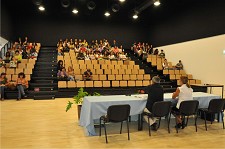 Presidente da Câmara do Barreiro encontra-se com alunos do 12º ano no arranque da Quinzena da Educação