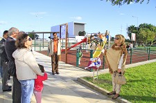 Requalificação de Zona Envolvente no Bairro das Manteigadas em Setúbal Parque infantil instalado numa área reabilitada