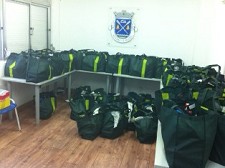 «São Julião Solidário» em Setúbal Cabazes com alimentos de 1ª necessidade para famílias carenciadas
