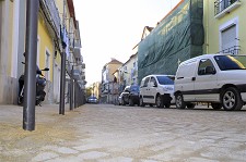 Empreitada de requalificação urbanística a decorrer no Bairro do Troino em Setúbal