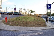 Reabilitação em Setúbal Espaços verdes da estação ferroviária