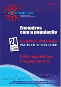 Fórum Seixal – Defender e Valorizar o Poder Local Democrático começa amanhã em Aldeia de Paio Pires