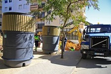 Recolha de resíduos sólidos urbanos em Setúbal Reforçado com a instalação de 37 novos contentores subterrâneos
