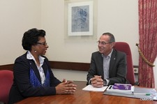 Embaixadora de Cabo Verde em Portugal visita concelho da Moita