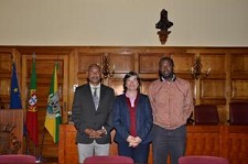 Visita de autarcas do Tarrafal ao Montijo