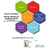 Conferência sobre o tema «Os principais desafios da coesão social na Área Metropolitana de Lisboa»