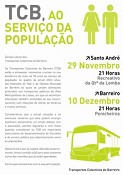 Transportes Colectivos do Barreiro Reuniões com população para discutir questões atuais e futuras da gestão dos TCB